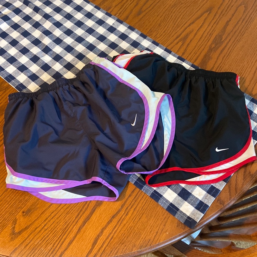 DONATED // Two pack size small Nike shorts